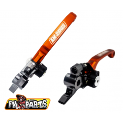 FM-Parts, sada brzdová a spojková páčka, pro KTM `15-20 BREMBO, oranžová barva